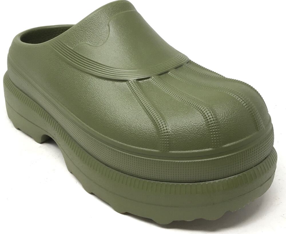 SOREL Caribou Women's Size 7 Utility Green Ultra Lightweight Slip-On Clog Shoe